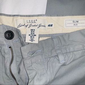 Gray khaki H&M’s pants